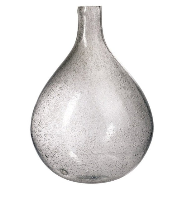 Vase In Bubble Glass