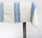 Aden Blue Cotton Tablecloth 96x54