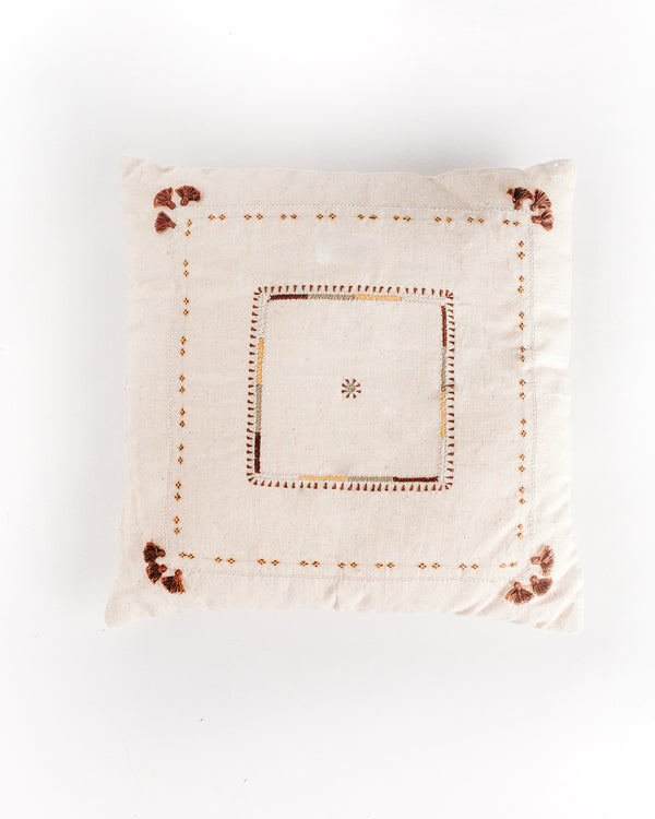 Handmade Abira Embroidered Pillow